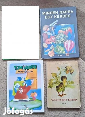 Különböző témájú könyvek gyerekeknek