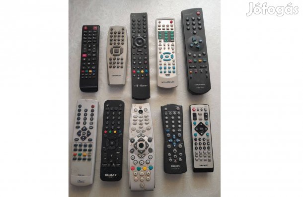 Különböző típusú távirányítók