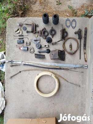 Különböző típusú többnyire Trabant alkatrész alkatrészek
