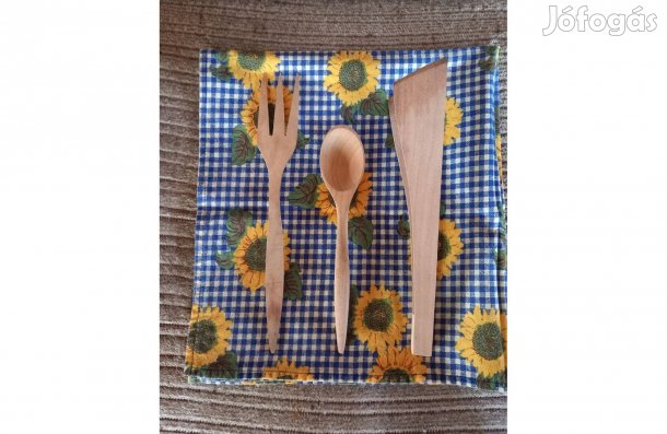 Különféle fakanál 30 , 24, 29 cm - Újszerű