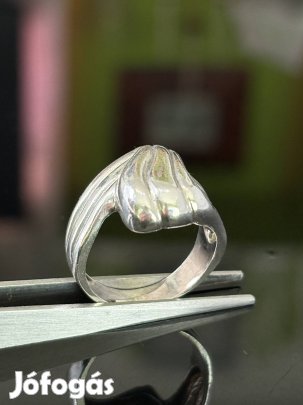 Különleges, Att-deco stílusú ezüst gyűrű