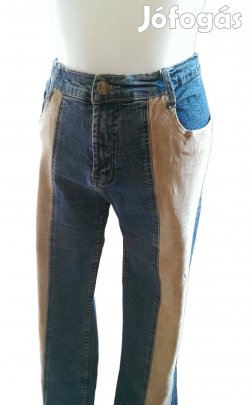 Különleges, Jeans Farmer Naci Bézs Betéttel (Méret: L XL) Kód: 305FN