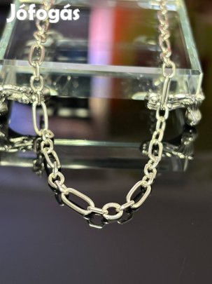 Különleges, masszív ezüst nyaklánc