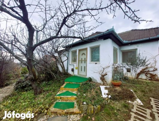 Különleges, örökpanorámás zártkerti ház Jakab-hegy lábánál