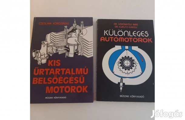Különleges autómotorok és Kis űrtartalmú belsőégésű motorok