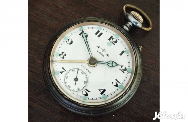 Különleges ébresztős Eterna zsebóra