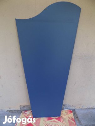 Különleges formájú, nagy méretű tükör, falra, ajtóra szerelhető