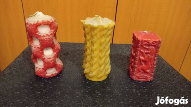 Különleges gyertyák eladók (9 db)