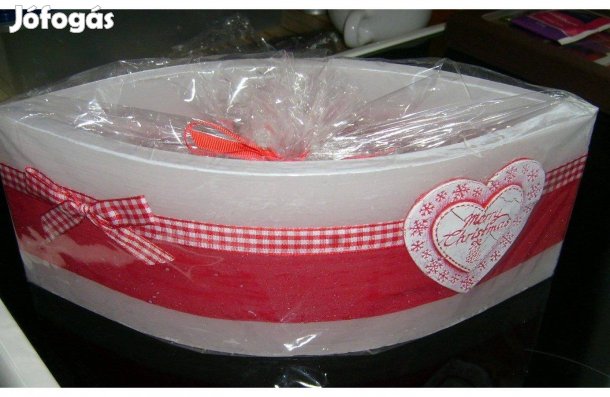 Különleges mécsestartó + 2 db teamécses 26,5 x 9,5 cm - Új