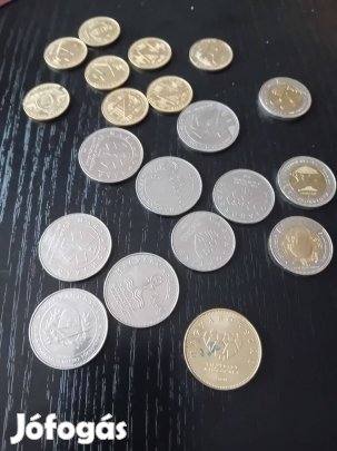 Különleges pénzérmék egyben eladó