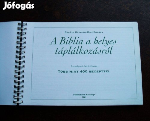 Különleges receptkönyv