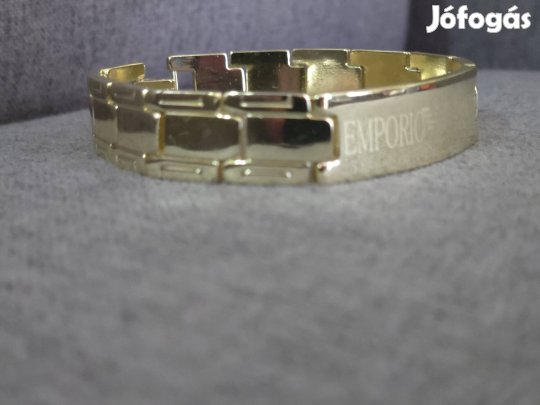 Külonleges,stainless steel, valódi arany színű, férfi karkötő 