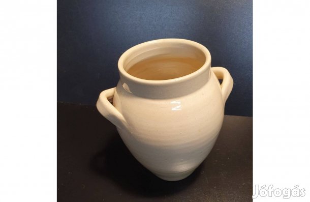 Különleges szilvalekvár tartó edény kerámia