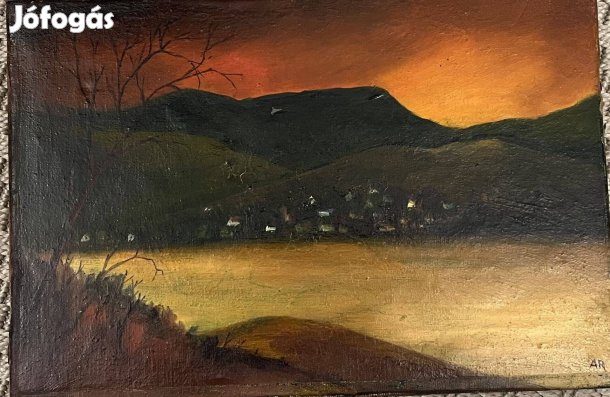 Különleges tájkép AR szignóval