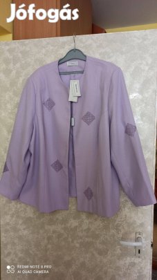 Különleges világoslila nagy méretű blézer vadonatúj, címkés