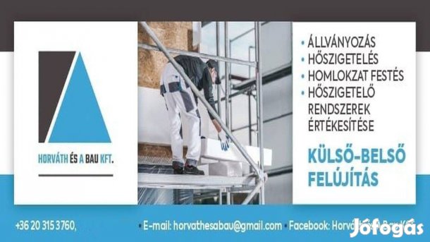 Külső Belső felújítás