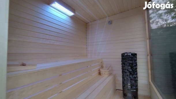 Kültéri Prémium Finn szauna kabin! 3-5 személyes!