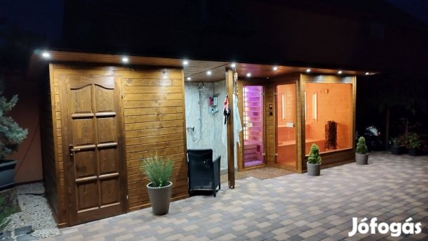 Kültéri Prémium, többcélú Szaunaház!