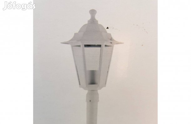 Kültéri állólámpa vintage fehér