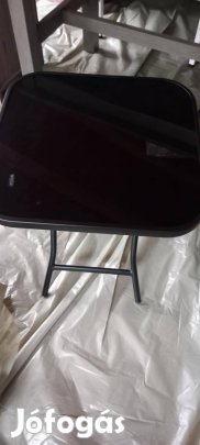 Kültéri asztal fekete