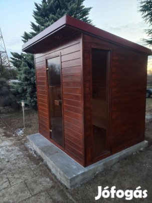 Kültéri egyedi szauna