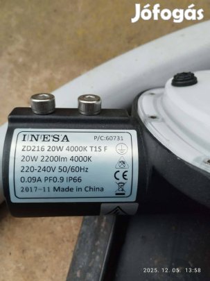 Kültéri femhazas LED lámpa