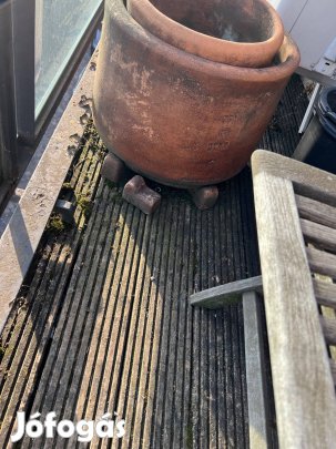 Kültéri kerámia kaspók