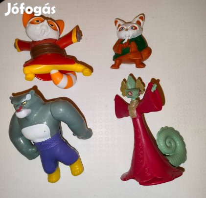 Kungfu Kung fu Panda figurák 10 db műanyag egyben 8999 ft