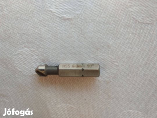 Kúp süllyesztő, bitbefogású,HSS