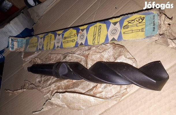 Kúpos szárú új csigafúró 39 mm-es eladó !