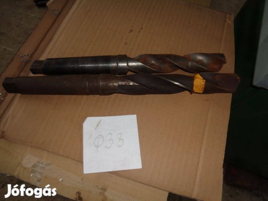 Kúposszárú fúró gépi morse 4 kúps szárú 33-as mk4 csigafúró