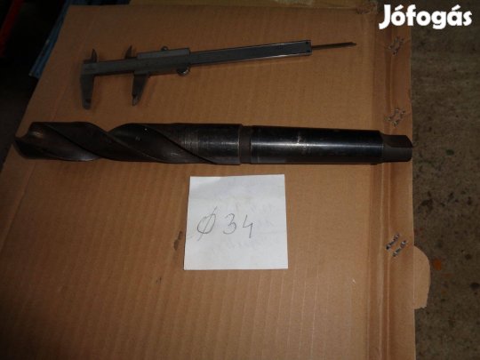 Kúposszárú fúró gépi morse 4 kúps szárú 34-es mk4 csigafúró