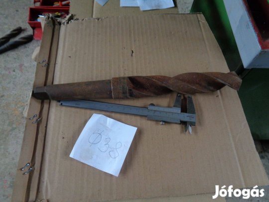 Kúposszárú fúró gépi morse 4 kúps szárú 38-as mk4 csigafúró