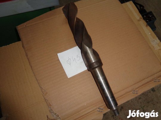 Kúposszárú fúró gépi morse 4 kúps szárú 45-ös mk4 csigafúró