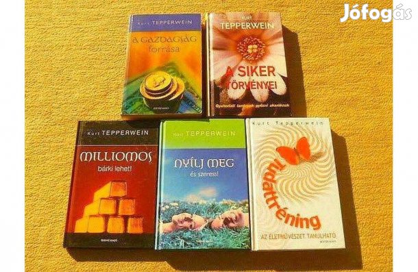Kurt Tepperwein (7 kötet) - Új könyvek