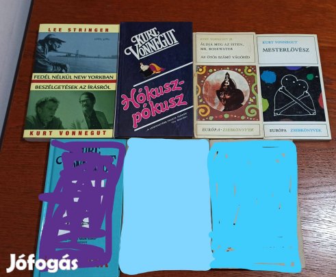 Kurt Vonnegut könyvcsomag / 4 db könyv