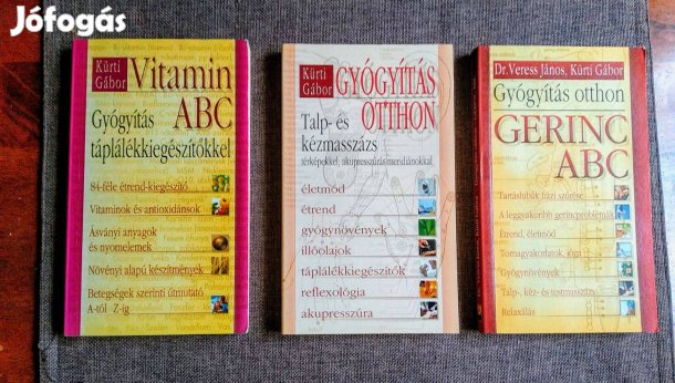 Kürti Gábor Vitamin ABC Gerinc ABC Talp és kéz masszázs
