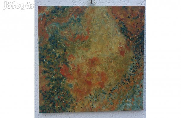 Kürtösi Brigitta "Nyírség" című olajfestménye