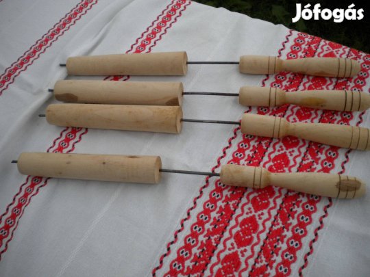 Kürtőskalács sütőfa, 4 db