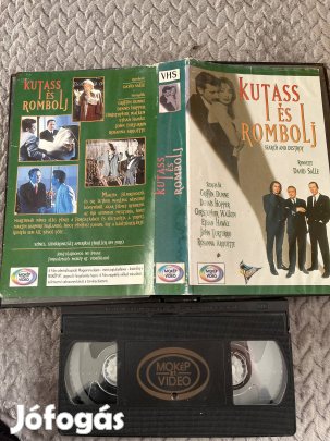 Kutass és rombolj vhs nagytok thriller