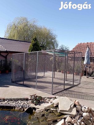 Kutya kennel lemezből (3*3m)