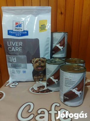 Kutya táp májbeteg kutyus részére