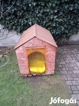 Kutyaház szigetelt L méretű kutyusnak