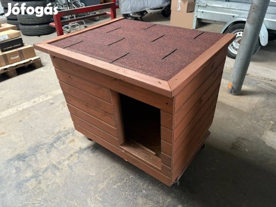 Kutyaház újszerű állapotban, nyitható, szigetelt