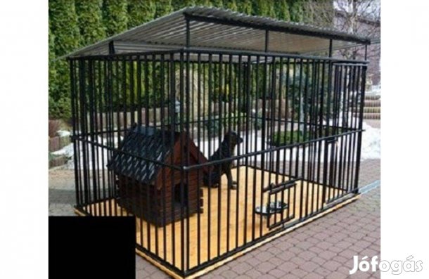 Kutyakennel KL Tervezett, A1-RES 22, ingyenes szállítással, szerelésse