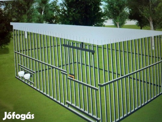 Kutyakennel KL szökés biztos, 18Z tervezhető, országos ingyenes száll