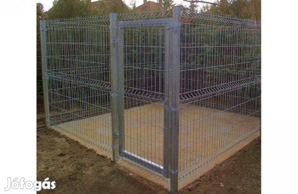 Kutyakennel T2/2x2m, bővíthető, 3DH, országos ingyenes szállítással, ú
