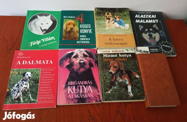 Kutyás könyvcsomag / 10 db könyv