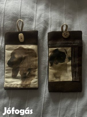 Kutyás telefontartó Mérete: 14 x 8 cm
