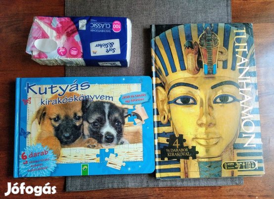 Kutyusok vagy Egyiptom 6-6 Puzzle Album, Ismertetőkkel Puzzle album